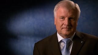 Horst Seehofer über Angela Merkel quotSie hat eiserne Nervenquot 22 dbatedeInterview [upl. by Eenaej]