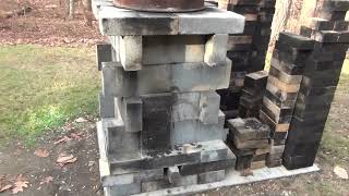 Part 2 quotThe Asheville Stovequot  Metal  Masonry Heater Hybrid for 180  Survival Thermal Mass Stove [upl. by Johen]