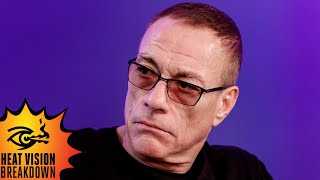 JeanClaude Van Damme Reveals Why He Left ‘Predator’  Heat Vision [upl. by Apollus]