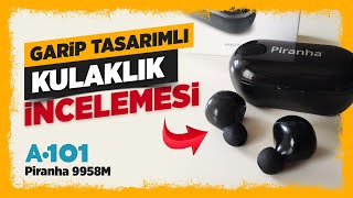 A101e Gelen Piranha Bluetooth Kulaklık 9958M  Kutu Açılışı amp İnceleme [upl. by Blanka205]