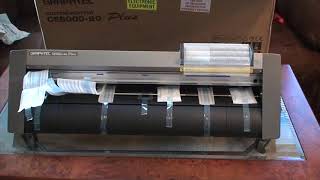 Graphtec CE600060 Plus Unboxing Vinyl Cutter [upl. by Annel67]