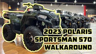 2023 Polaris Sportsman 570 Walkaround [upl. by Eintrok]