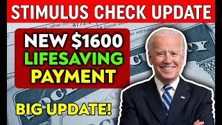 Experts Reveal 1600 Stimulus Check 2024 Secrets to Lifesaving Payments [upl. by Tuckie]