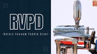 Rotary Vacuum Paddle Dryer RVPD [upl. by Theadora]