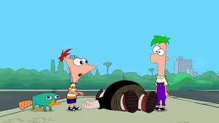 Phineas and Ferb  Ferb Pinches Buford HD [upl. by Eneja607]