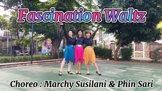 Fascination Waltz Line Dance  Demo amp Count [upl. by Aneeroc]