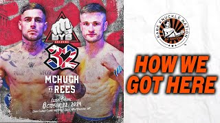 Scott McHugh vs Liam Rees How We Got Here  BYB Extreme Highlights  Bare Knuckle Nation [upl. by Gonnella]