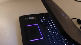 Erazer X7843 Medions neues GamingNotebook mit Skylake im Video [upl. by Ahsille]