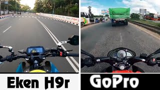 5 ways to MotoVlog with Eken H9r as like GoPro Action Camera how to get good vedio from eken h9r [upl. by Netnert]