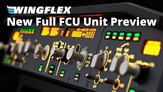 리뷰 11 스케일 Wingflex Full FCU 리뷰  플라이트 시뮬레이터 2020 [upl. by Alyled]