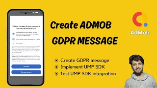 How to implement Admob GDPR  Consent Policy Form CMP in Android application  Android Studio 2024 [upl. by Dionysus]