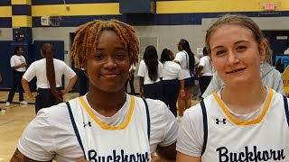 Kayla Childress Harper McCulley lead Buckhorn over Huntsville [upl. by Imefulo]