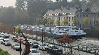 Barges fluvial LEscaut Tournai5 [upl. by Klute21]