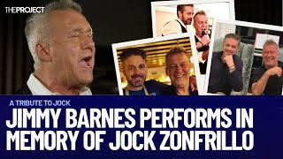 Jimmy Barnes Performs Scottish Song In Memory Of His Friend Jock Zonfrillo [upl. by Ahcsropal]