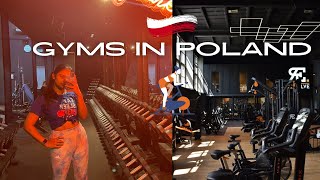 Gym tour in poland 🇵🇱💪🏻🏋️‍♀️• ₹10000month😱• Indian in Poland [upl. by Seda279]