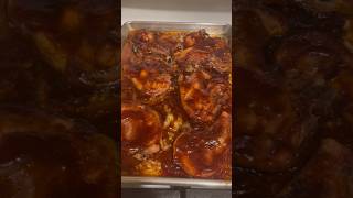 Honey Barbecue Oven Baked Pork Chops [upl. by Ephraim]