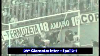 Road to Scudetto  19651966  Tutti i gol dellInter [upl. by Eletnahs]