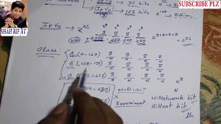 Computer Network CN bangla tutorial1  Details of IP addressing IPV4 amp Class IP Addresses [upl. by Bainbridge]