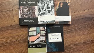 Whateverday Reads avec un chapeau Joyce Perec Gayl Jones Campbell etc [upl. by Deeraf]