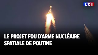 Le projet fou darme nucléaire spatiale de Poutine [upl. by Netta]