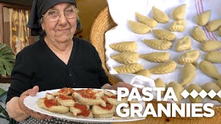 Enjoy 87yr old Ottavia and her potatofilled culurgiones  Pasta Grannies [upl. by Goddard]