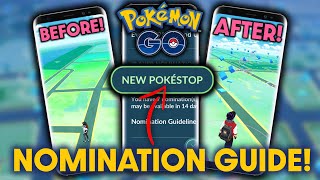 HOW TO NOMINATE POKESTOPSGYMS IN POKEMON GO ULTIMATE GUIDE [upl. by Scibert]