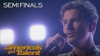 Michael Ketterer Inspiring Father Delivers When I Look At You Americas Got Talent 2018 [upl. by Island]