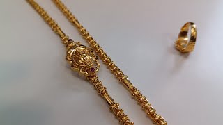 Mangalya chain 45 grams 916 Hallmark Gold [upl. by Ateekan]