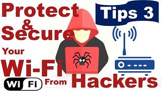 How to Secure Protect WiFi from Hacker Tips 3  Hide WiFi Network [upl. by Alisa]