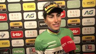 Elisa Balsamo  Interview at the finish  Classic BruggeDe Panne 2023 [upl. by Nnaid551]