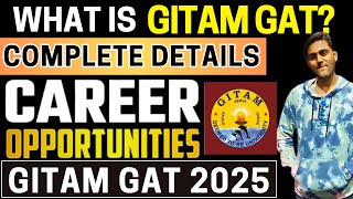 GITAM GAT 2025 Complete Details  Eligibility amp Pattern Application Dates Syllabus Admit Card [upl. by Pacian854]