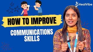 How to improve Communication skills ENGLISH  TAMIL [upl. by Akemor]