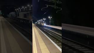 Couple of 2 Freight liner 66’s through Cholsey railway modelrail trainspotting train railroad [upl. by Aihsas56]