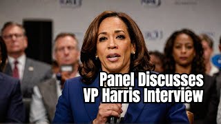 Americans Sound Off on Kamala Harriss NABJ Interview [upl. by Norraf]