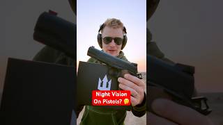 Putting Night Vision ON PISTOLS TRITON pistol glock ammo [upl. by Oinegue]