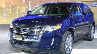 2011 Ford Edge Auto Show Video Kelley Blue Book [upl. by Eniala]