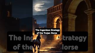 The Ingenious Strategy of the Trojan Horse TrojanWar TrojanHorse GreekMythology AncientGreece [upl. by Anwahsad]