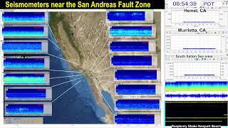 LIVE  Seismometers near SAFZ [upl. by Dodd]