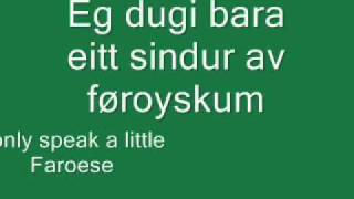 Faroese language lesson 1 [upl. by Heger675]