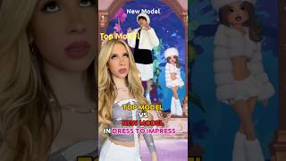 TOP MODEL VS NEW MODEL in DRESS TO IMPRESS on ROBLOX… W nicoblox [upl. by Anoyek713]