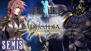 Augodyne Lightning vs sanserino34 Golbez  Dissidia 012 Semis  Square World [upl. by Stan]