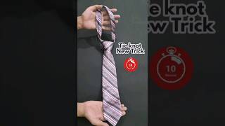 How to Tie a Tie  👔  Windsor Knot  Tie Knot New Trick tieatie tie shorts easytrick [upl. by Lovel]