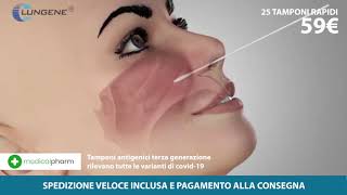 Come usare Test Rapido Antigenico COVID19 CLUNGENE [upl. by Emelita]