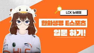 LCK 한화생명 ESports 입문하기 LCK [upl. by Rodina]