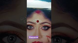 Bridal bindi design ❤️ kolka design ❤️trending viralvideo bridalkolka [upl. by Ailemak547]