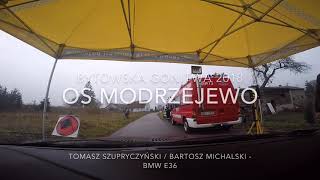 BYTOWSKA GONITWA 2018  OS MODRZEJEWO  SZUPRYCZYŃSKIMICHALSKI  BMW E36 [upl. by Teerprah41]