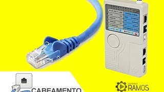 Testador De Cabos Rede Lan Rj45 Rj11 Bnc  Mt 200  LanTester  httpprofessorramoscom [upl. by Grega964]