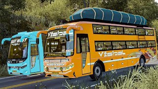 Indian Bus Simulator  Extremely RISKY ROADS  Bus Driving 3D Game [upl. by Adiaros]