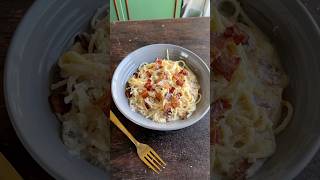 You’ll be transported to Italy if you try this spaghetti carbonara shorts italian [upl. by Lawford]