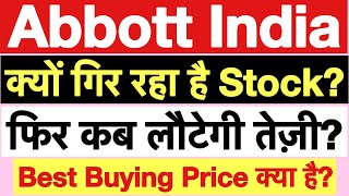 Abbott India Share  Why Abbott India Stock is falling  Abbott India Stock Analysis [upl. by Ardnalahs]